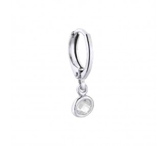 Ref. 00510546 - Piercing unico Only One, aro 11 mm, cuarzo DURAN Exquse