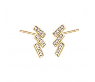 Ref. 00510592 - Pendientes Pretty Jewels, triple linea  con circonita DURAN Exquse