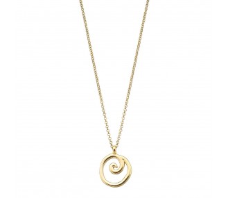 Ref. 00510947 - Colgante Spiral mini, dorado, 40+ 5 cm